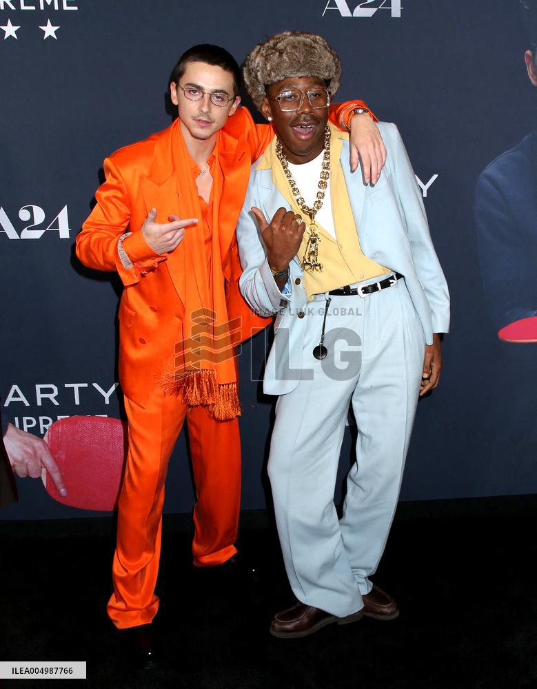 'Marty Supreme' New York Premiere