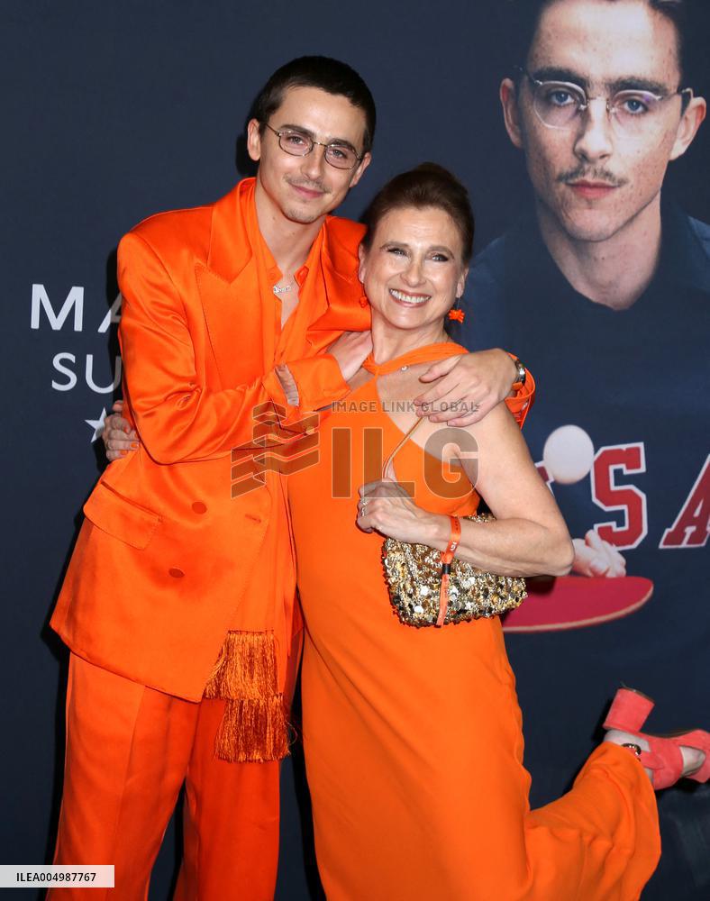 'Marty Supreme' New York Premiere