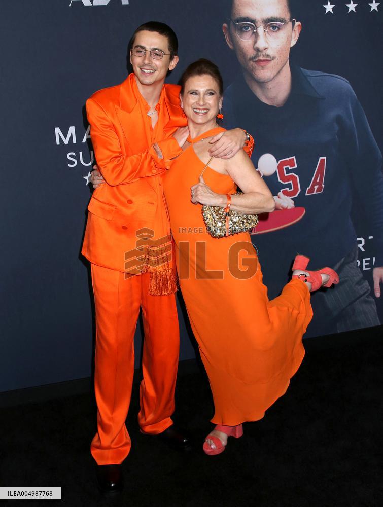 'Marty Supreme' New York Premiere