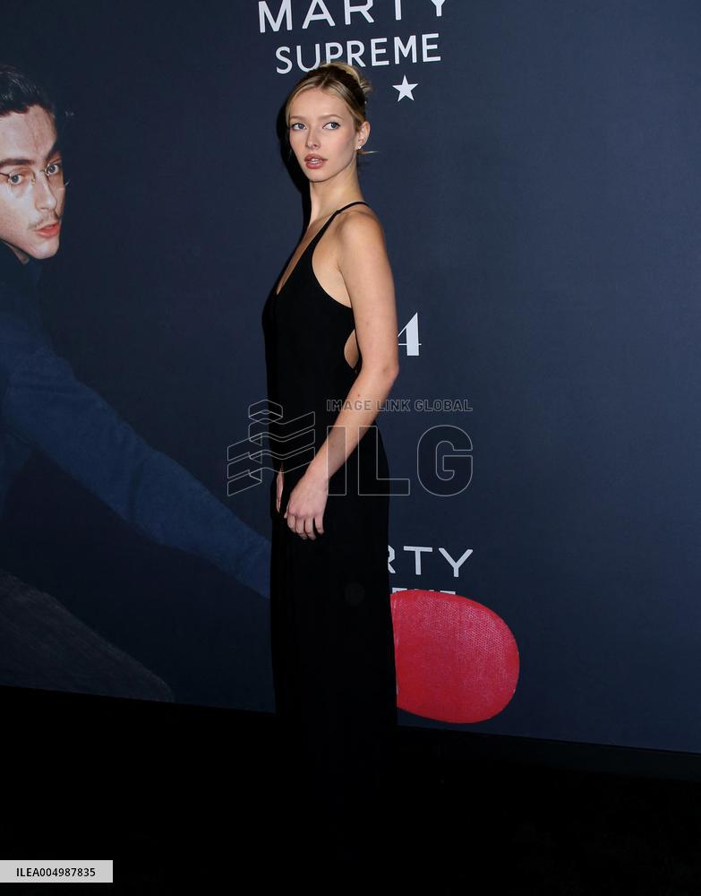 'Marty Supreme' New York Premiere
