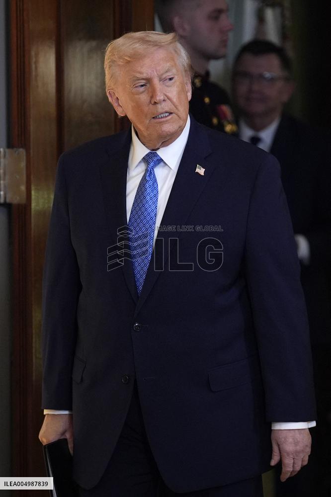 Donald Trump at Hanukkah reception - Washington