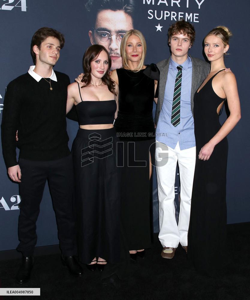 'Marty Supreme' New York Premiere