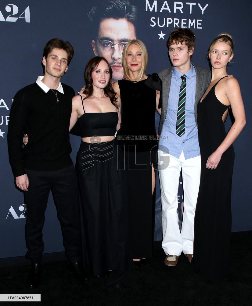 'Marty Supreme' New York Premiere