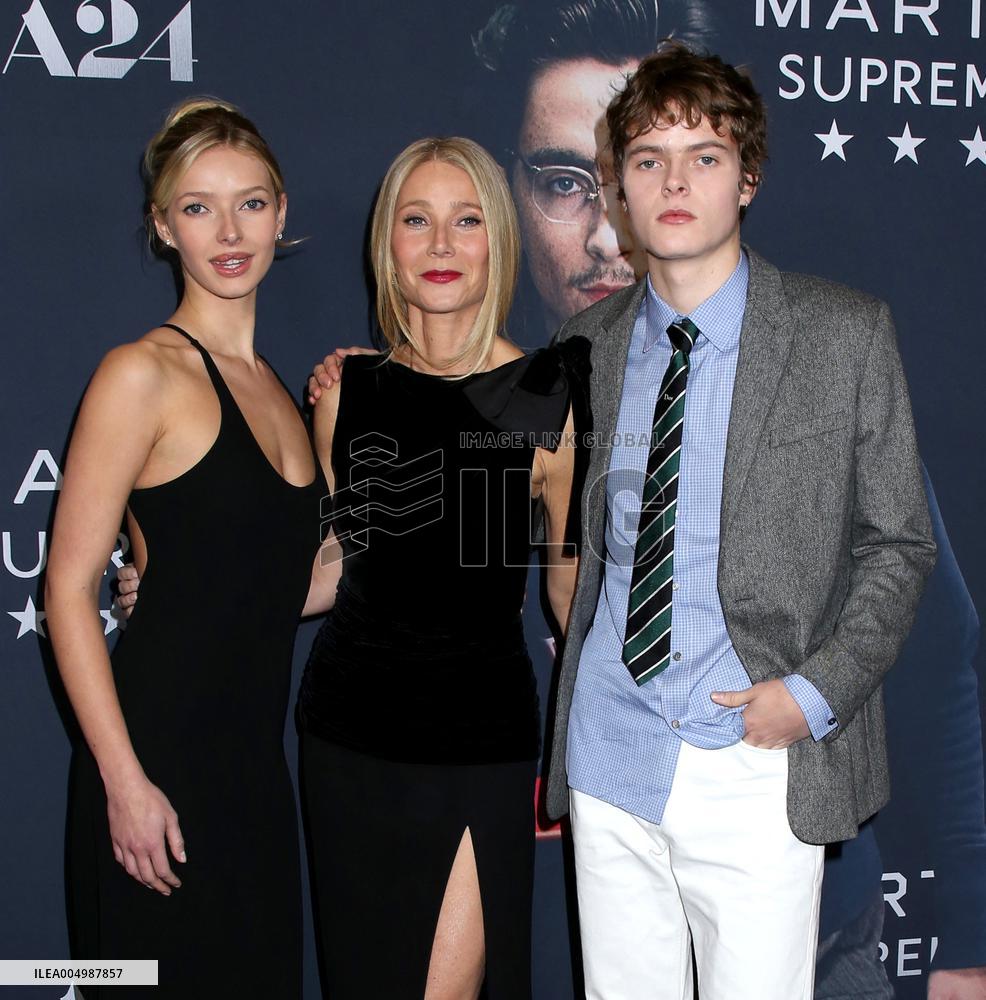 'Marty Supreme' New York Premiere