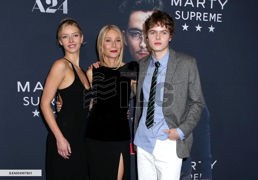 'Marty Supreme' New York Premiere