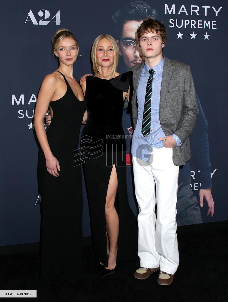 'Marty Supreme' New York Premiere