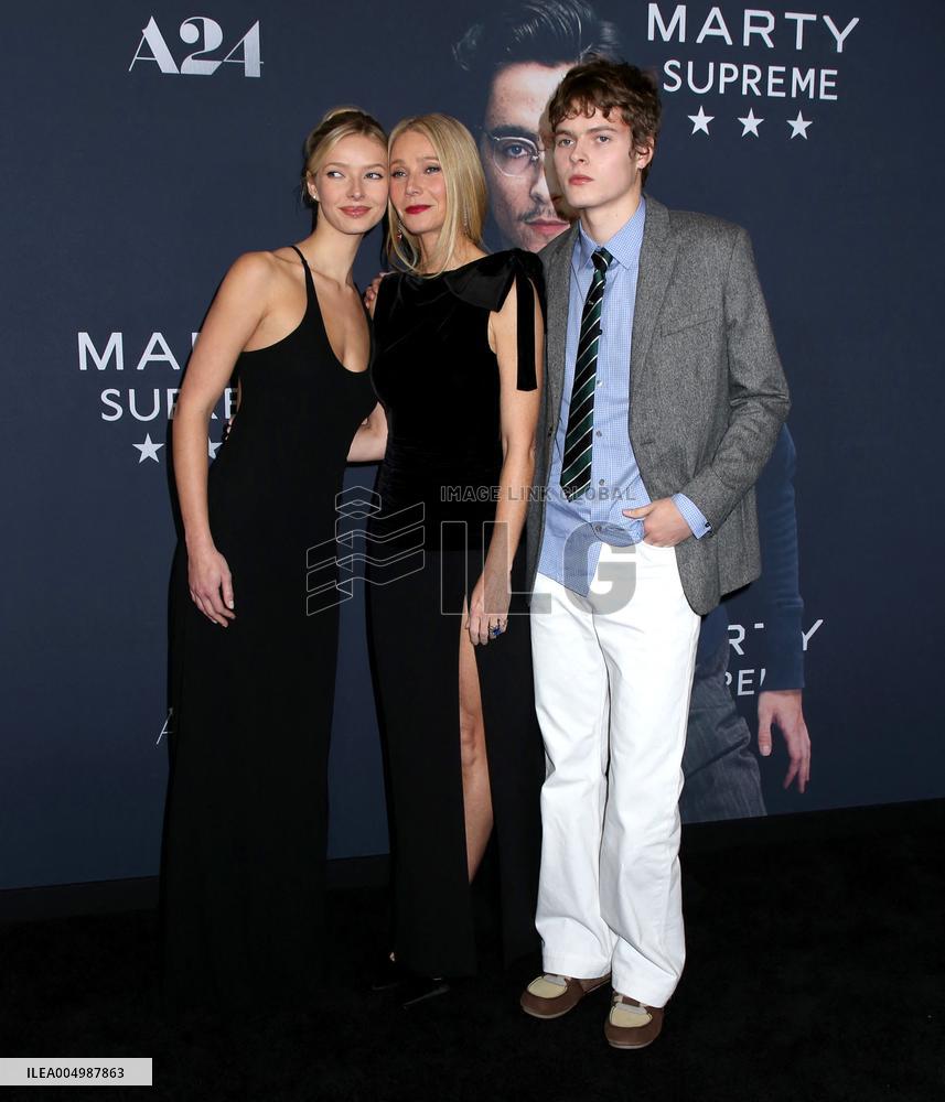 'Marty Supreme' New York Premiere