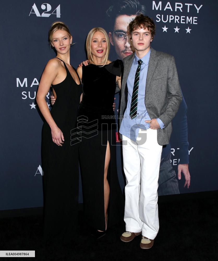 'Marty Supreme' New York Premiere