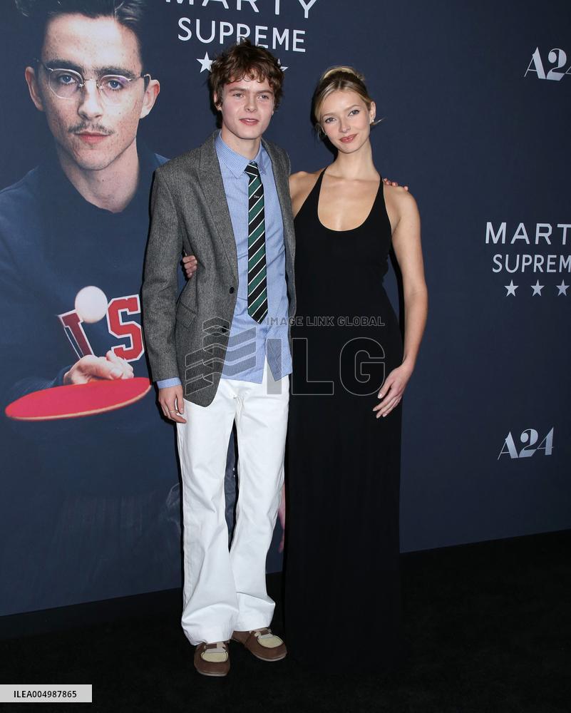 'Marty Supreme' New York Premiere