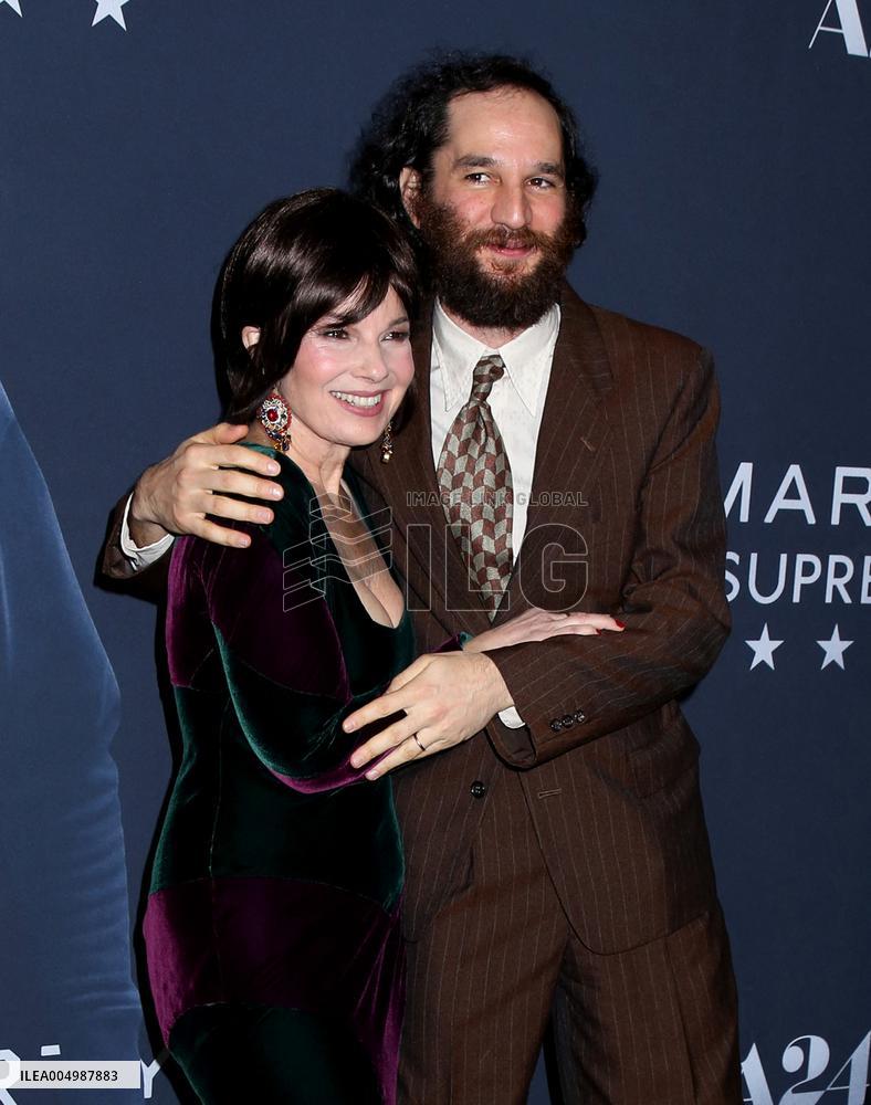 'Marty Supreme' New York Premiere