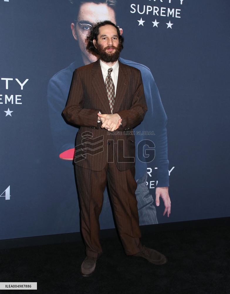 'Marty Supreme' New York Premiere