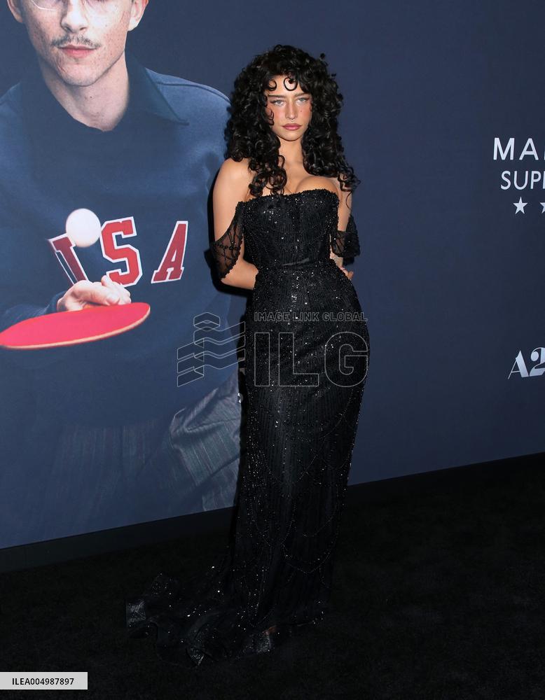 'Marty Supreme' New York Premiere