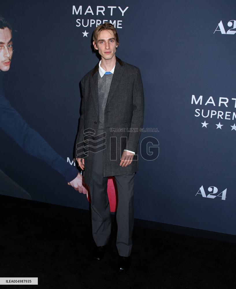 'Marty Supreme' New York Premiere