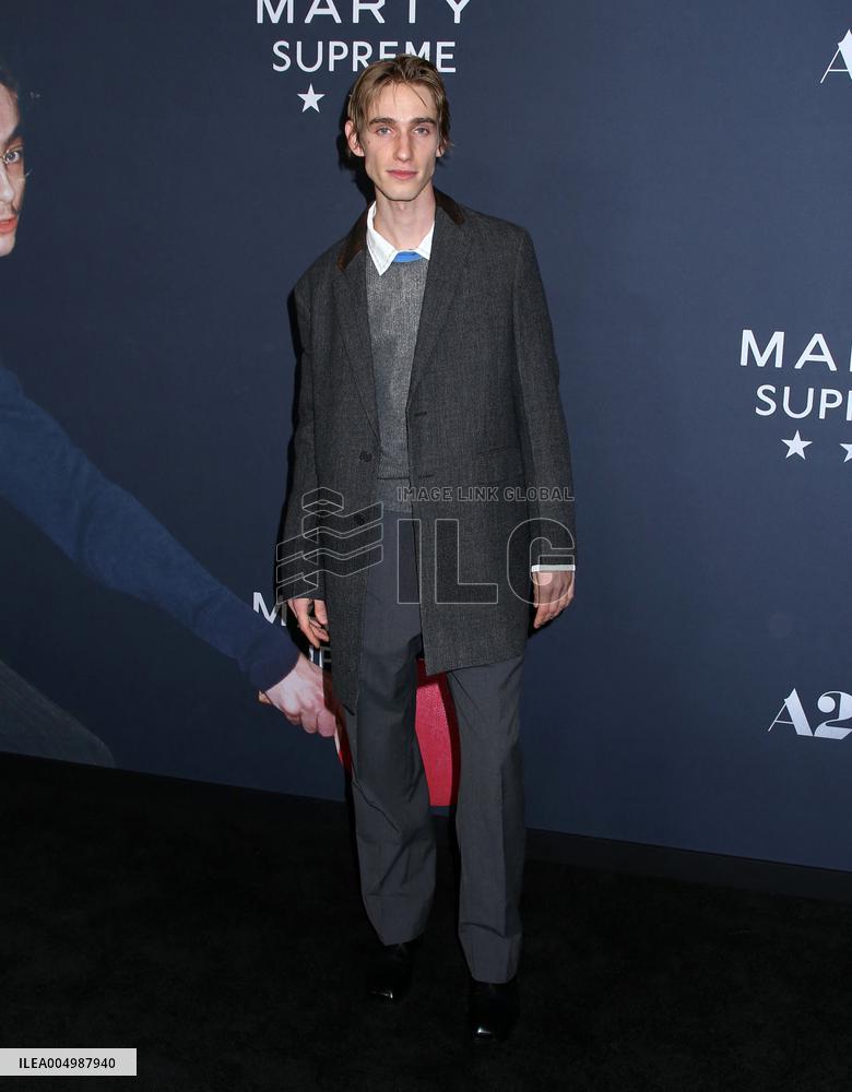 'Marty Supreme' New York Premiere