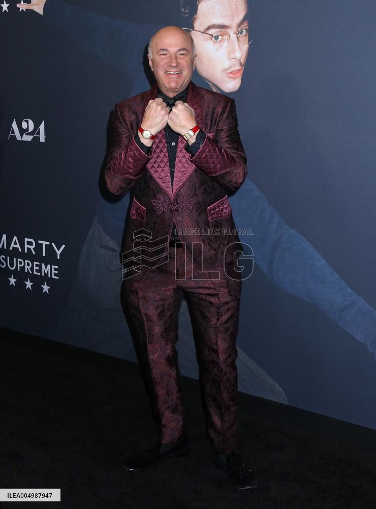 'Marty Supreme' New York Premiere