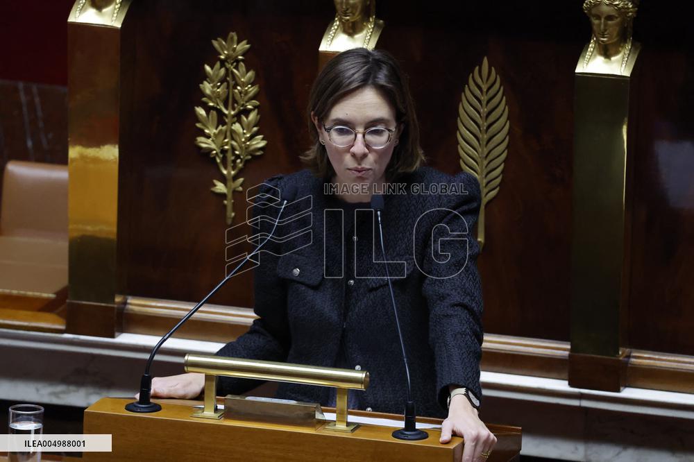 Debate and vote of PLFSS in the National Assembly - Paris