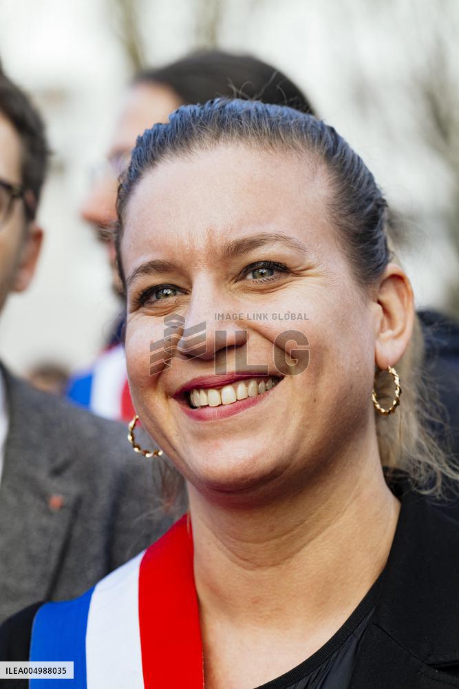 Protest Against The Social Security Finance Bill - Paris