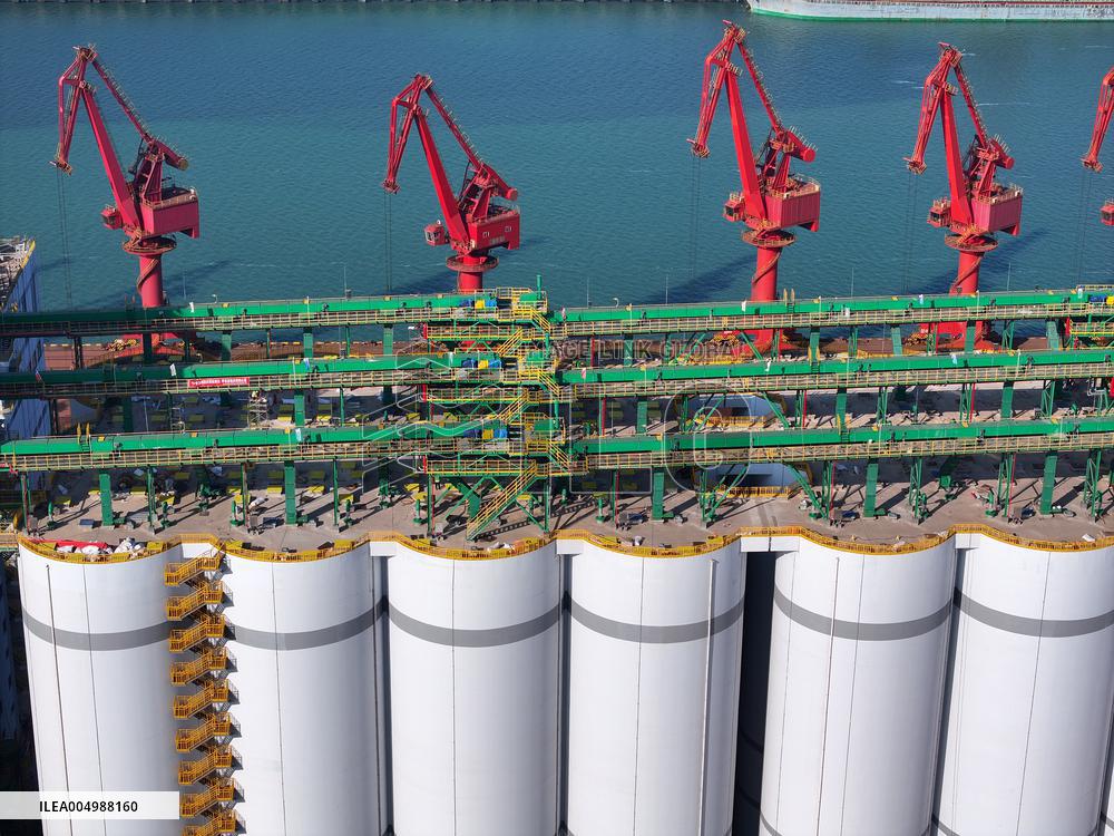 Offshore Grain Warehouse Construction in Lianyungang