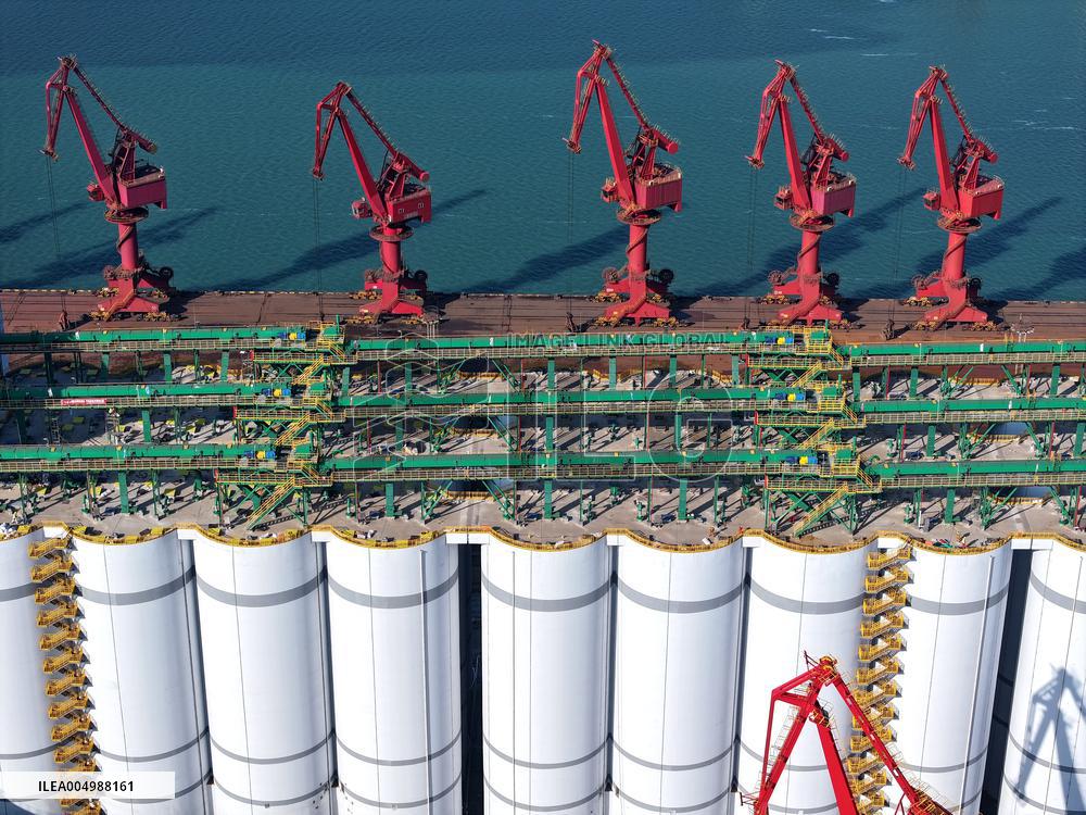 Offshore Grain Warehouse Construction in Lianyungang