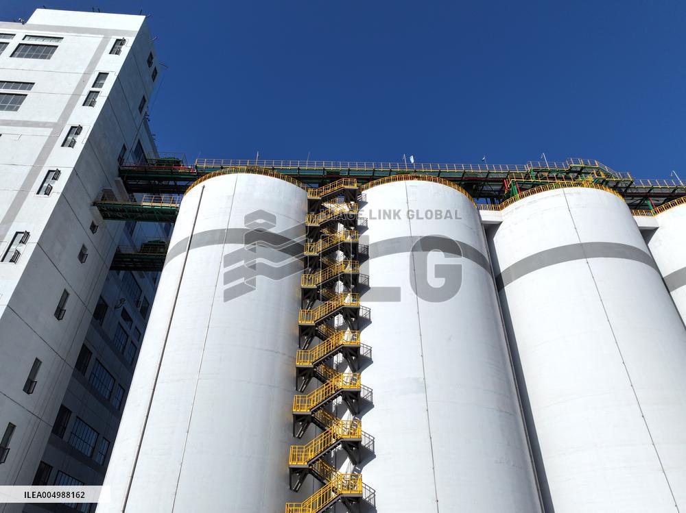 Offshore Grain Warehouse Construction in Lianyungang