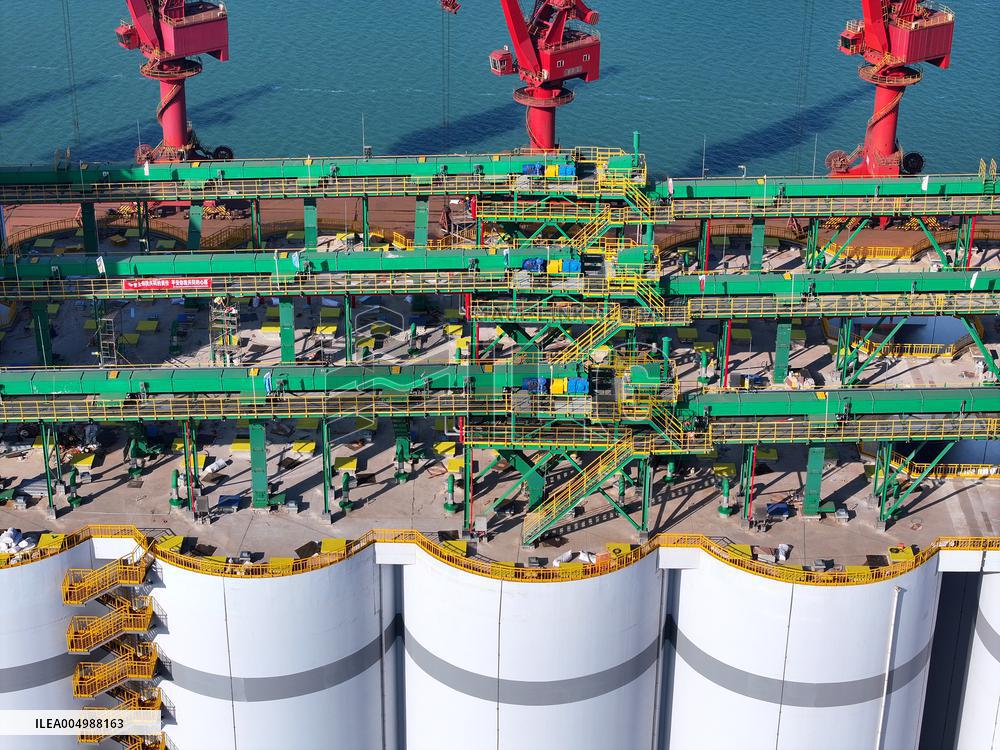 Offshore Grain Warehouse Construction in Lianyungang