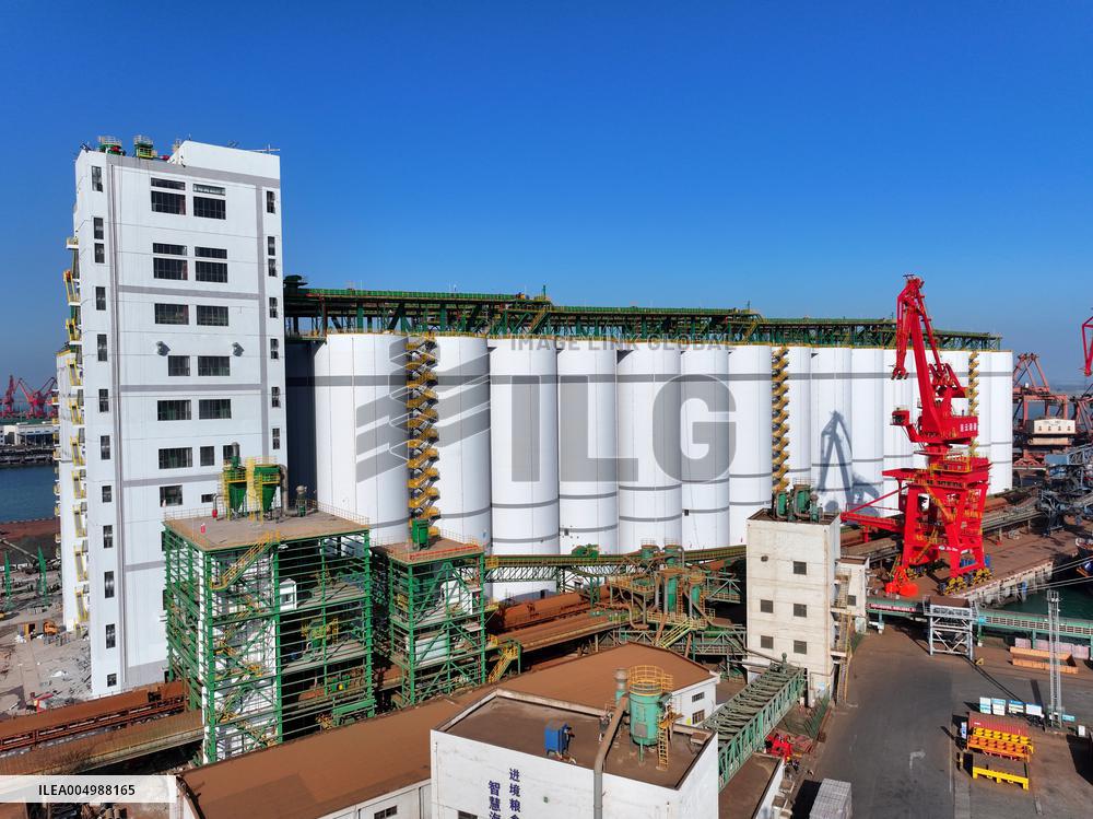 Offshore Grain Warehouse Construction in Lianyungang