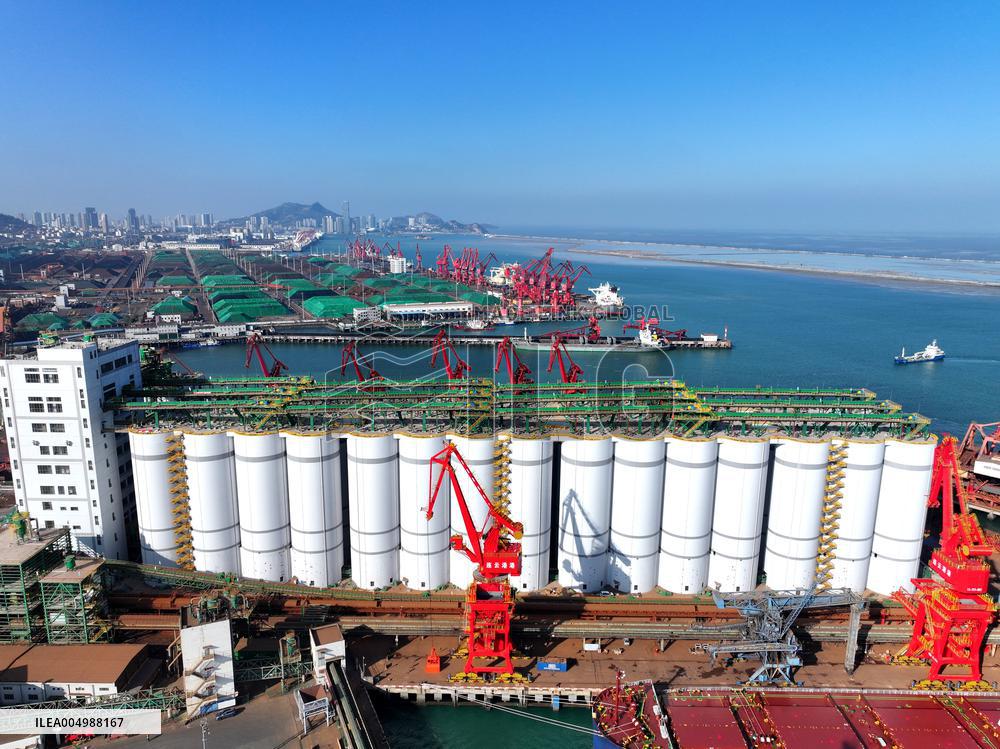 Offshore Grain Warehouse Construction in Lianyungang