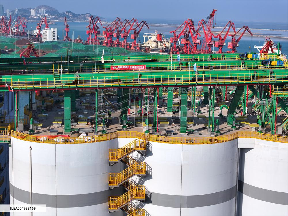 Offshore Grain Warehouse Construction in Lianyungang