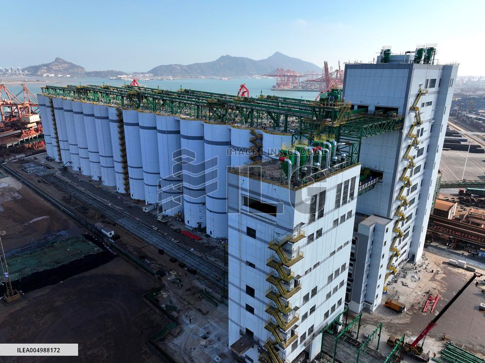 Offshore Grain Warehouse Construction in Lianyungang