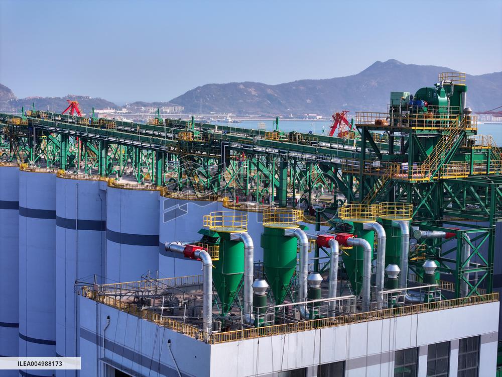 Offshore Grain Warehouse Construction in Lianyungang