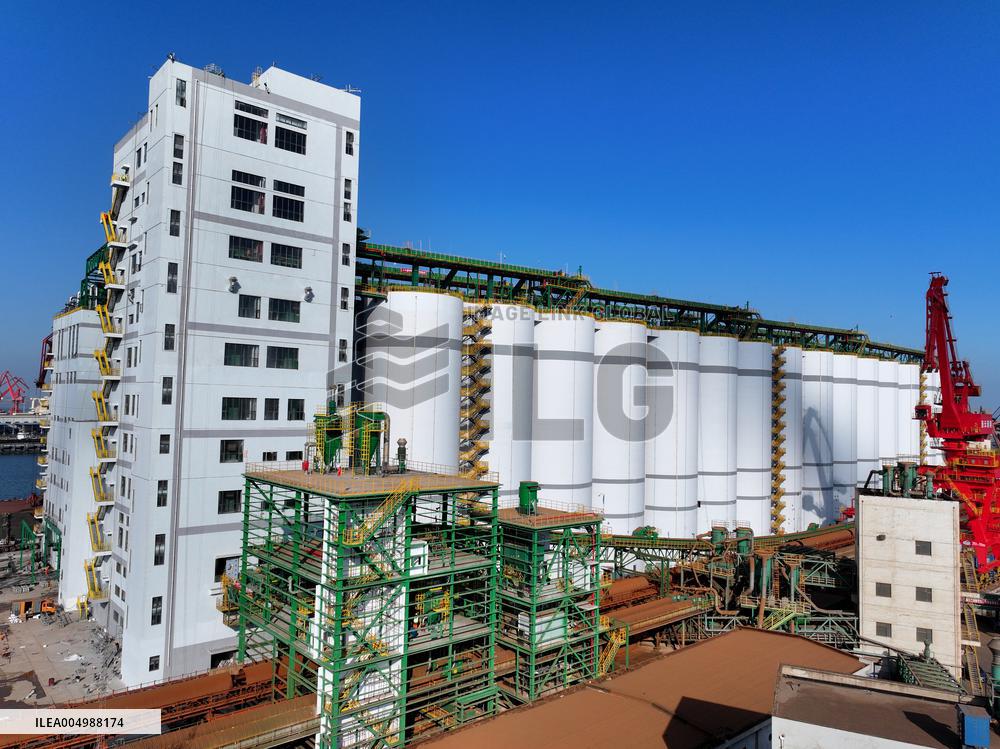 Offshore Grain Warehouse Construction in Lianyungang