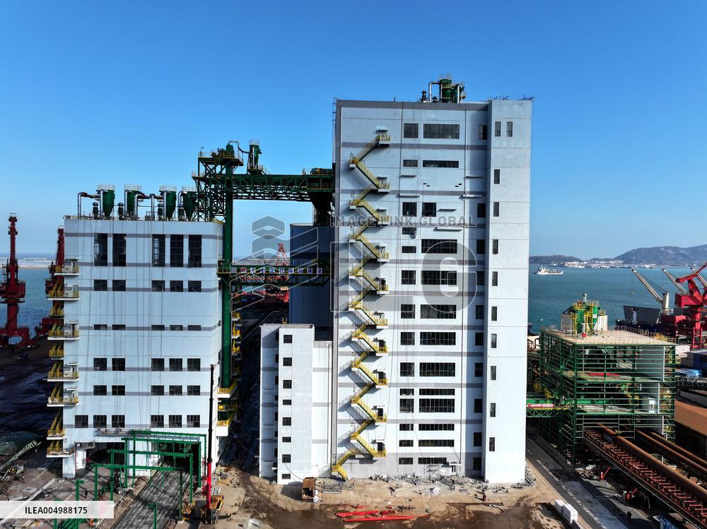 Offshore Grain Warehouse Construction in Lianyungang