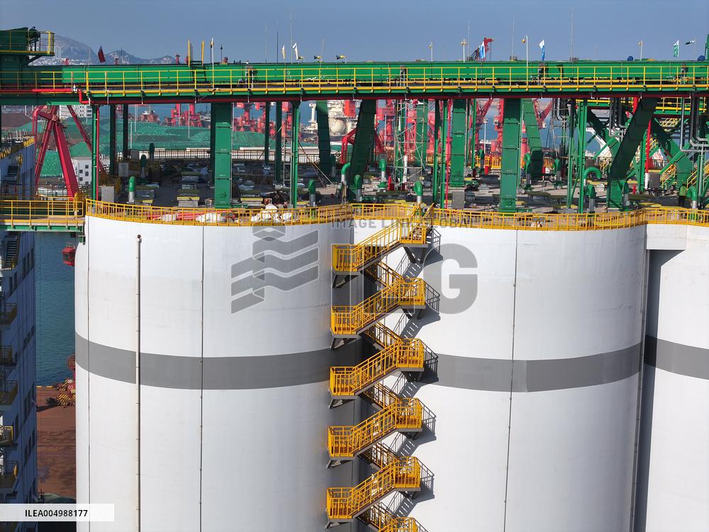 Offshore Grain Warehouse Construction in Lianyungang
