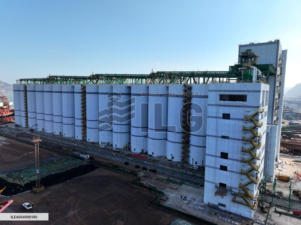 Offshore Grain Warehouse Construction in Lianyungang