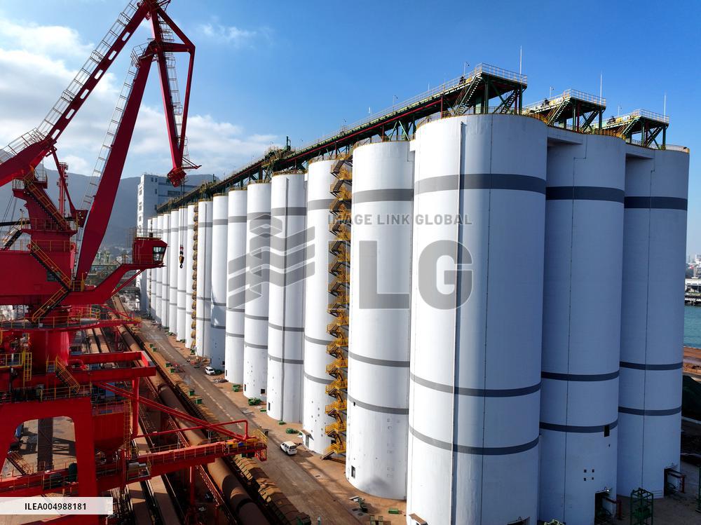 Offshore Grain Warehouse Construction in Lianyungang