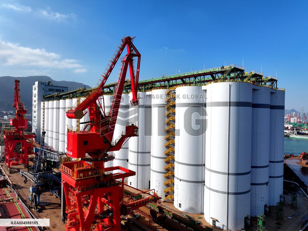 Offshore Grain Warehouse Construction in Lianyungang