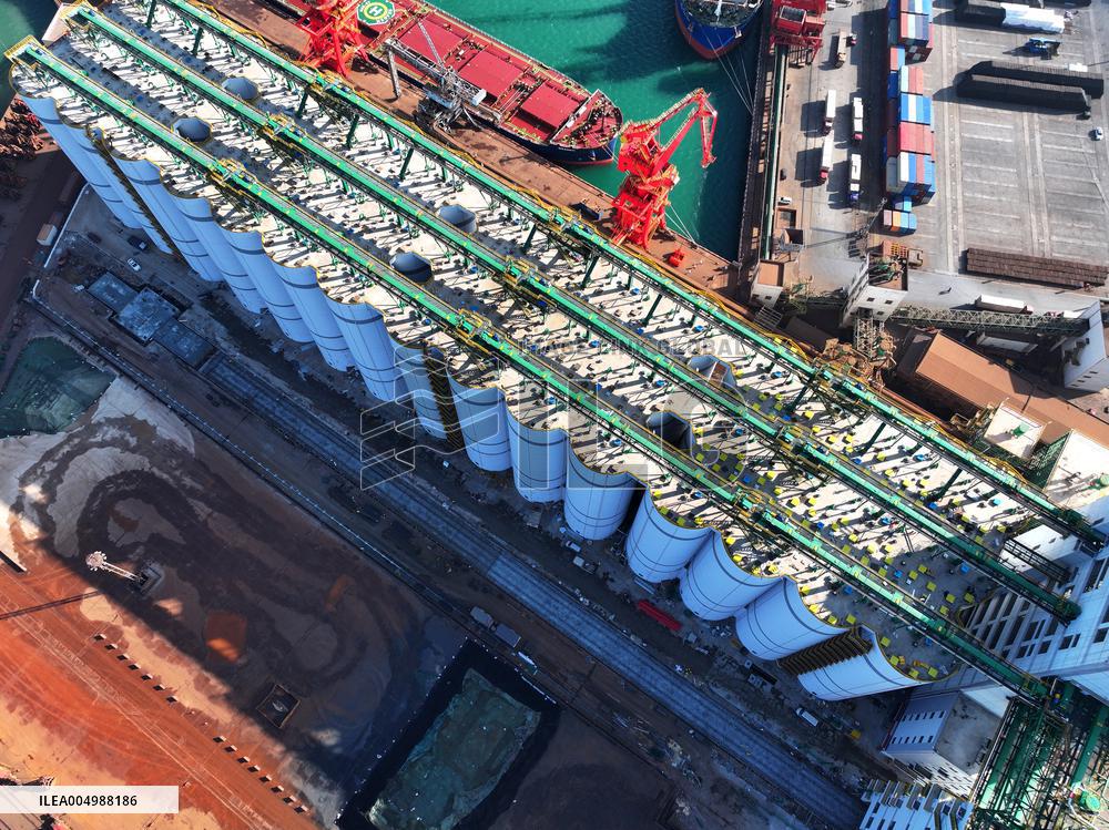 Offshore Grain Warehouse Construction in Lianyungang