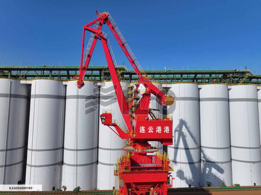 Offshore Grain Warehouse Construction in Lianyungang