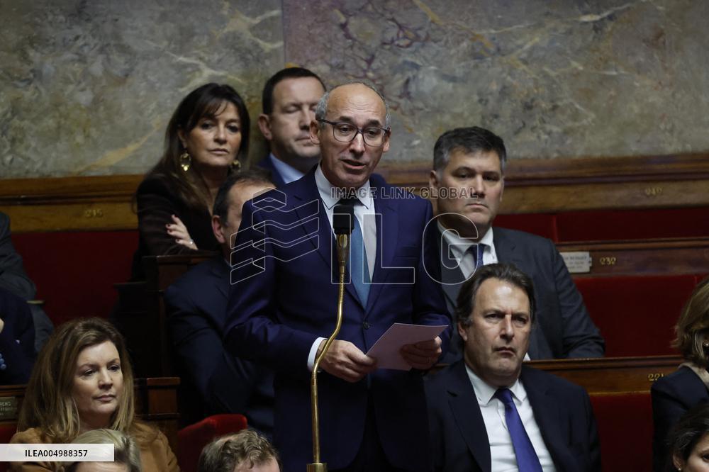 Session of Questions to the Government - Paris