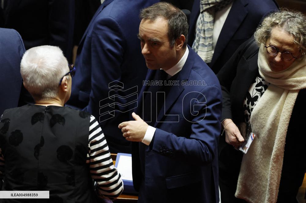 Session of Questions to the Government - Paris