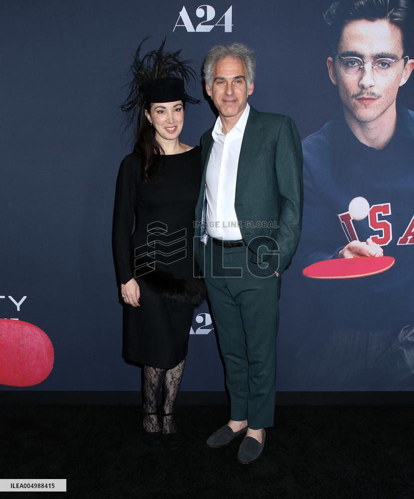 'Marty Supreme' New York Premiere