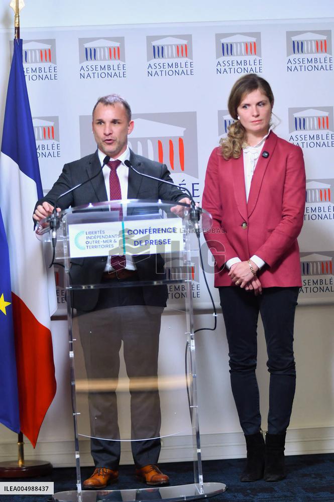 Weekly Press Conference Of Parliamentary Groups - Paris