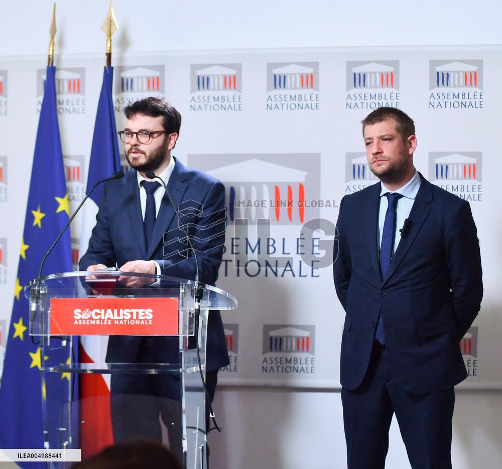 Weekly Press Conference Of Parliamentary Groups - Paris