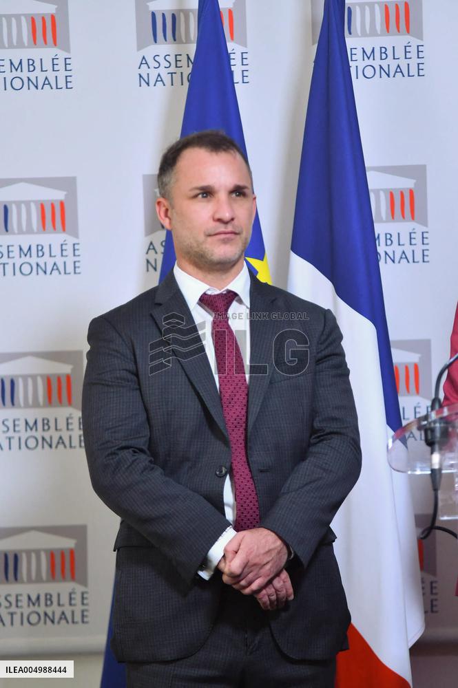 Weekly Press Conference Of Parliamentary Groups - Paris