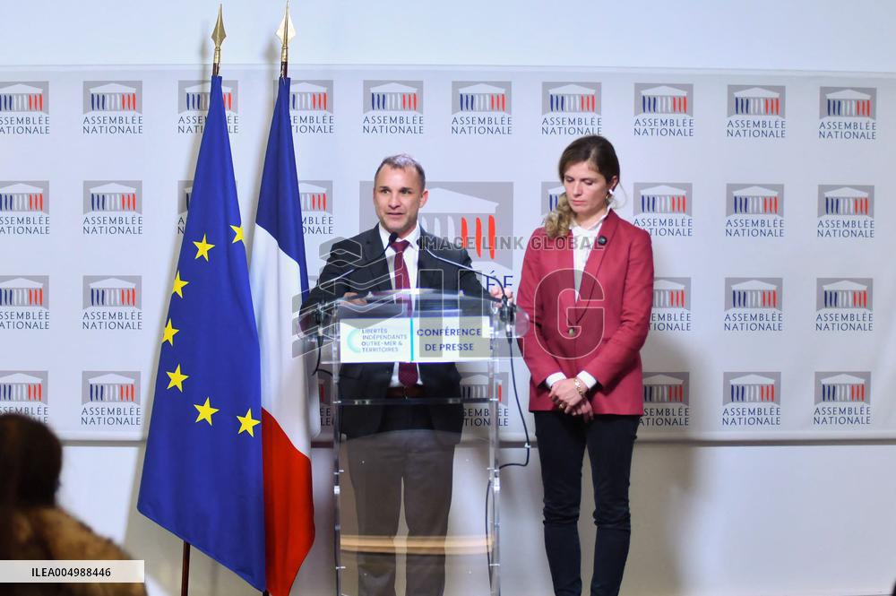 Weekly Press Conference Of Parliamentary Groups - Paris