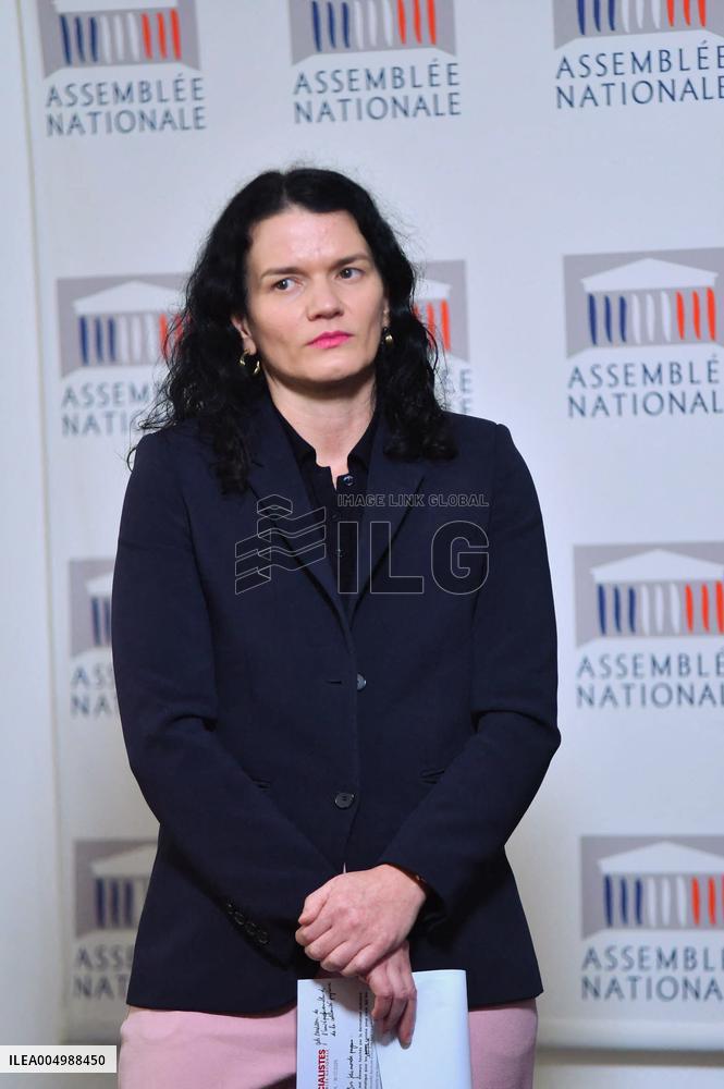 Weekly Press Conference Of Parliamentary Groups - Paris