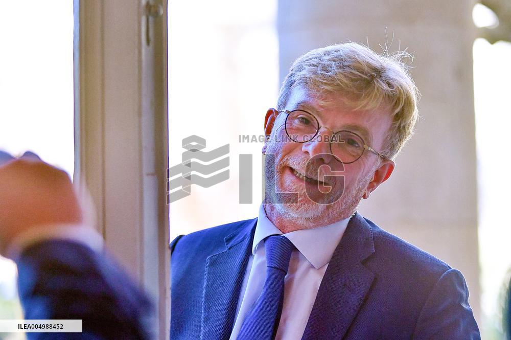 Weekly Press Conference Of Parliamentary Groups - Paris