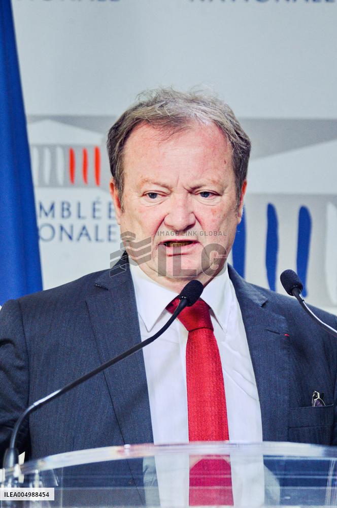 Weekly Press Conference Of Parliamentary Groups - Paris