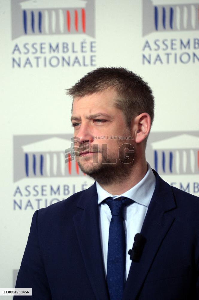 Weekly Press Conference Of Parliamentary Groups - Paris