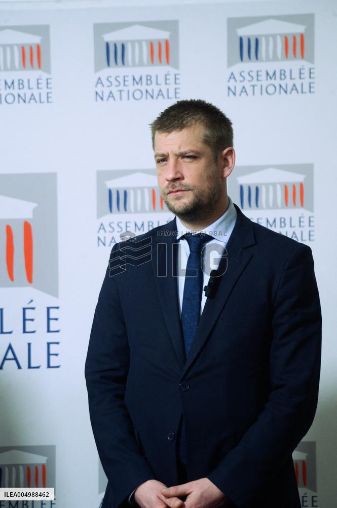 Weekly Press Conference Of Parliamentary Groups - Paris